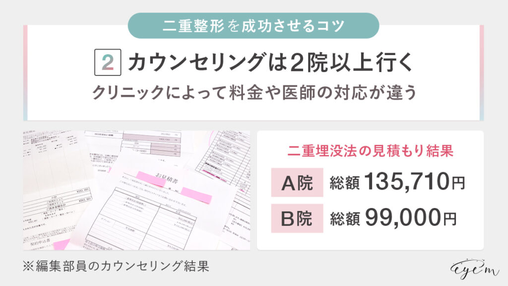 カウンセリングは2院以上いく