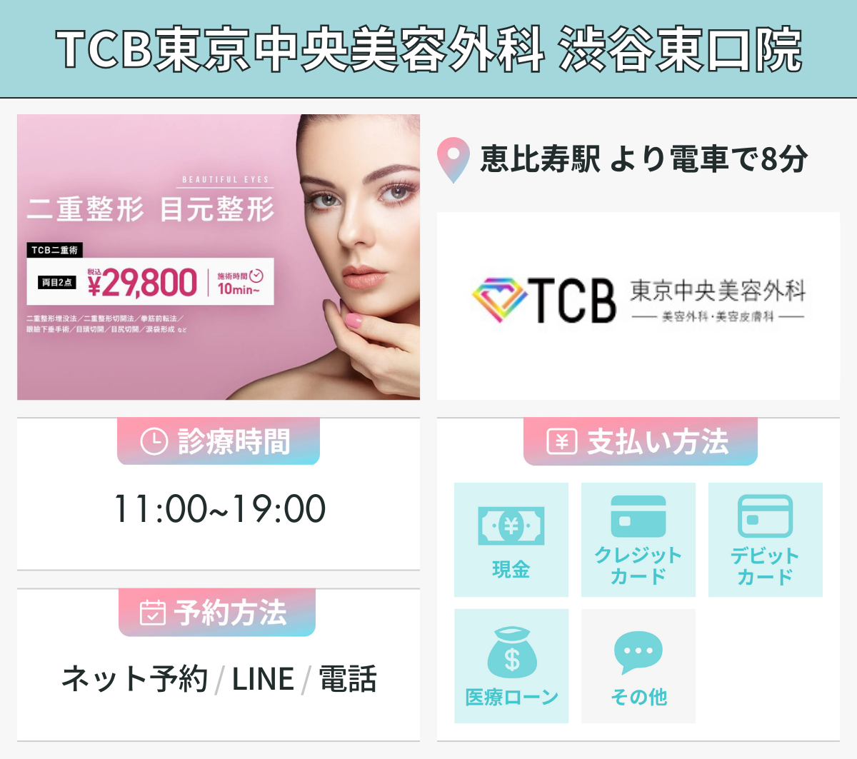 TCB東京中央美容外科